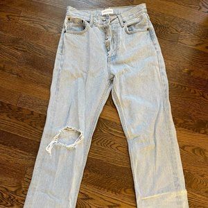 Still Here Straight-Leg Jeans
